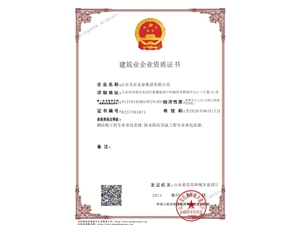 鋼結(jié)構(gòu)工程專業(yè)承包一級資質(zhì)