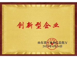 山東省創(chuàng)新型企業(yè)