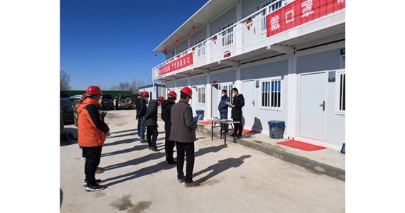 濟(jì)南中科展廳項(xiàng)目面對疫情全面做好防疫工作 保障工程有序推進(jìn)