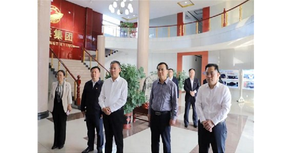 泰安市政府副市長(zhǎng)馮能斌到方原集團(tuán)山東鐵鷹建設(shè)工程有限公司調(diào)研