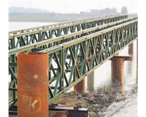 異形模板、貝雷梁、鋼管柱